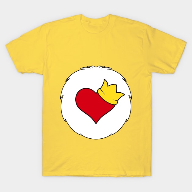 Brave heart lion belly T-Shirt by Ivetastic